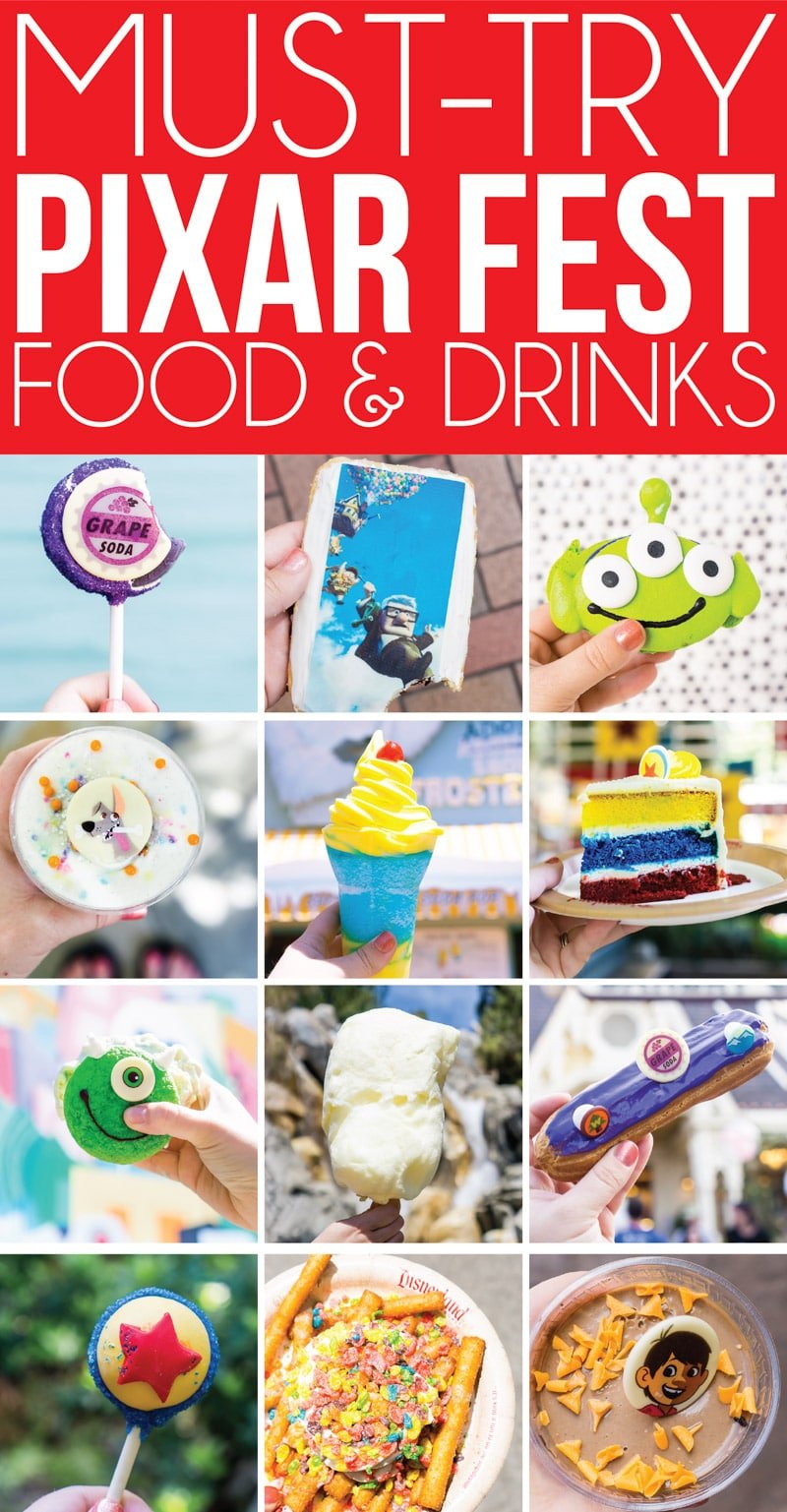 The best food at Disneyland’s Pixar Fest! 12 things you have to try and 3 you should skip! The guide to Pixar Fest you want to bring with you this summer!