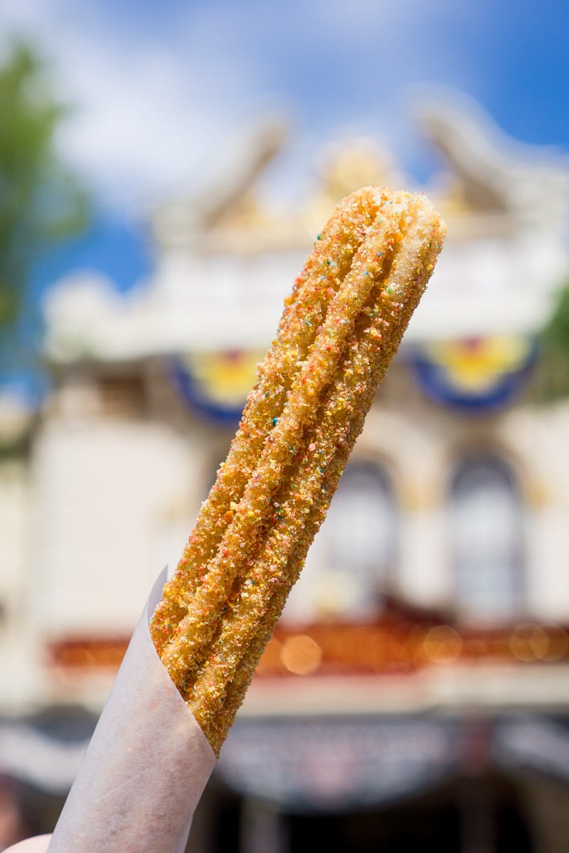 A guide to all of the Pixar Fest churros and best Pixar Fest food
