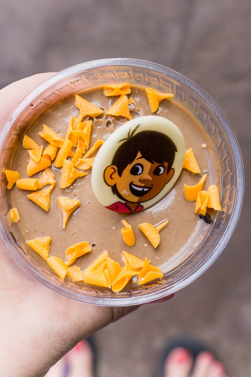 This chocolate parfait was one of the best Pixar Fest food items out there