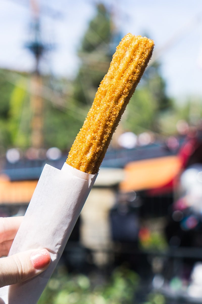 The carrot cake churro is one of the worst Pixar Fest food menu items
