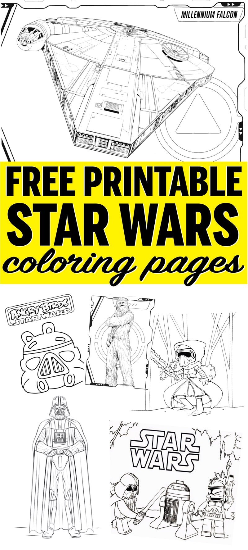 Free Free 252 Free Printable Princess Leia Coloring Page SVG PNG EPS DXF File