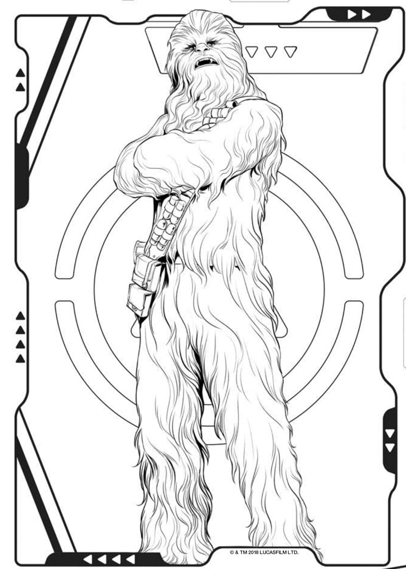Han Solo Star Wars coloring pages