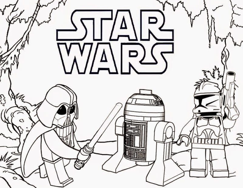 93 Coloring Pages Disney Star Wars  Latest Free