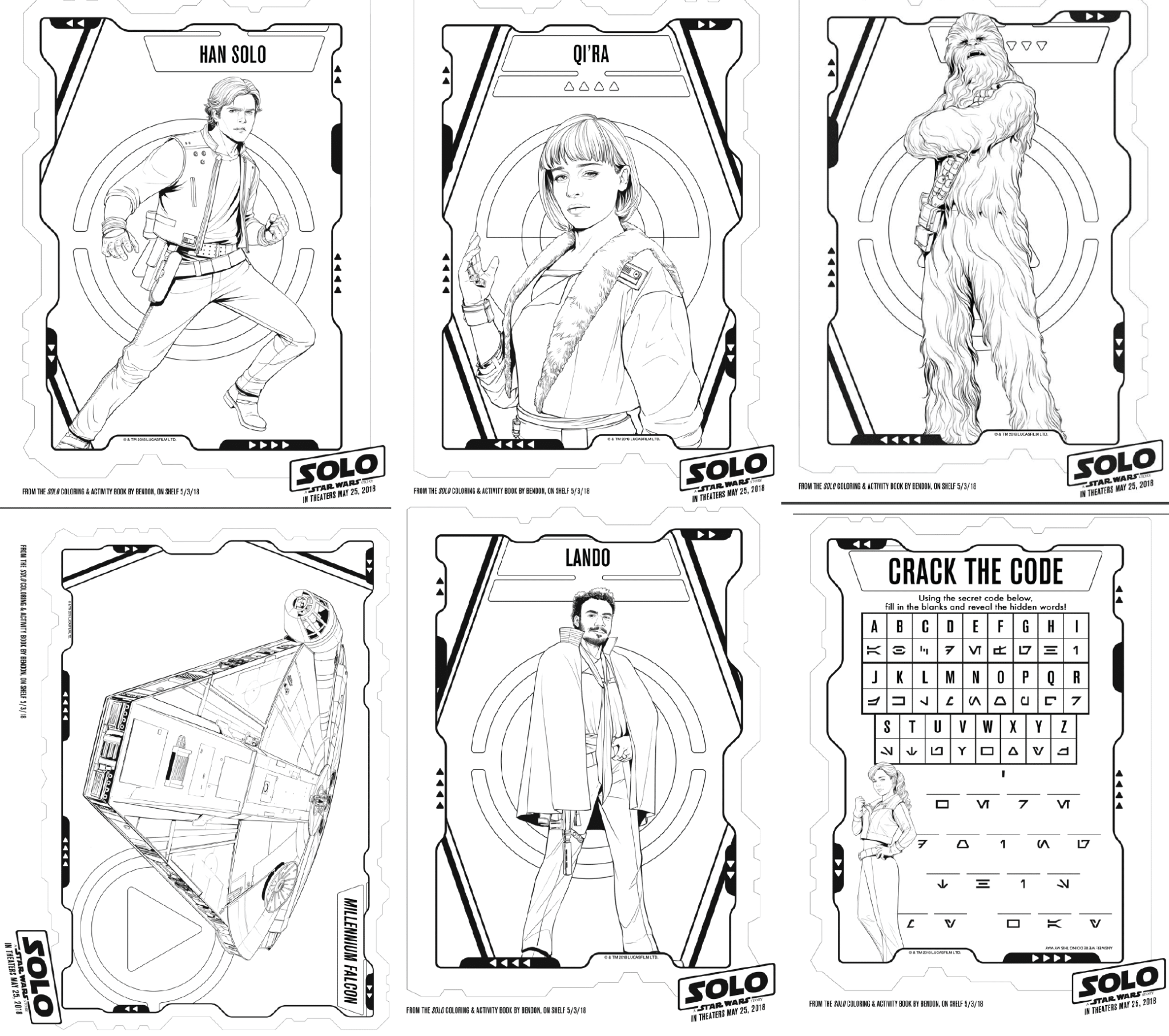 Free Printable Star Wars Coloring Pages for Kids - Play Party Plan