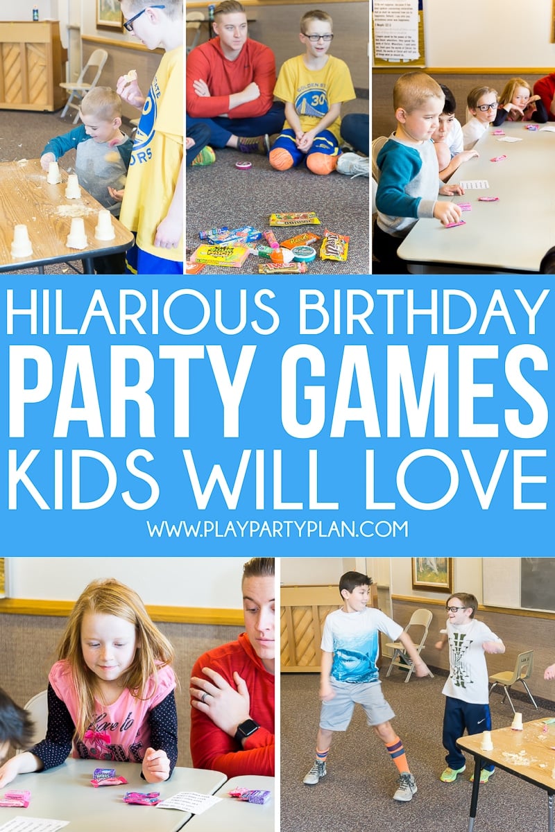 Gifts Kids Birthday Party, Funny Games Parties, Kids Birthday Games