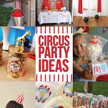 Collection of the best circus theme party ideas