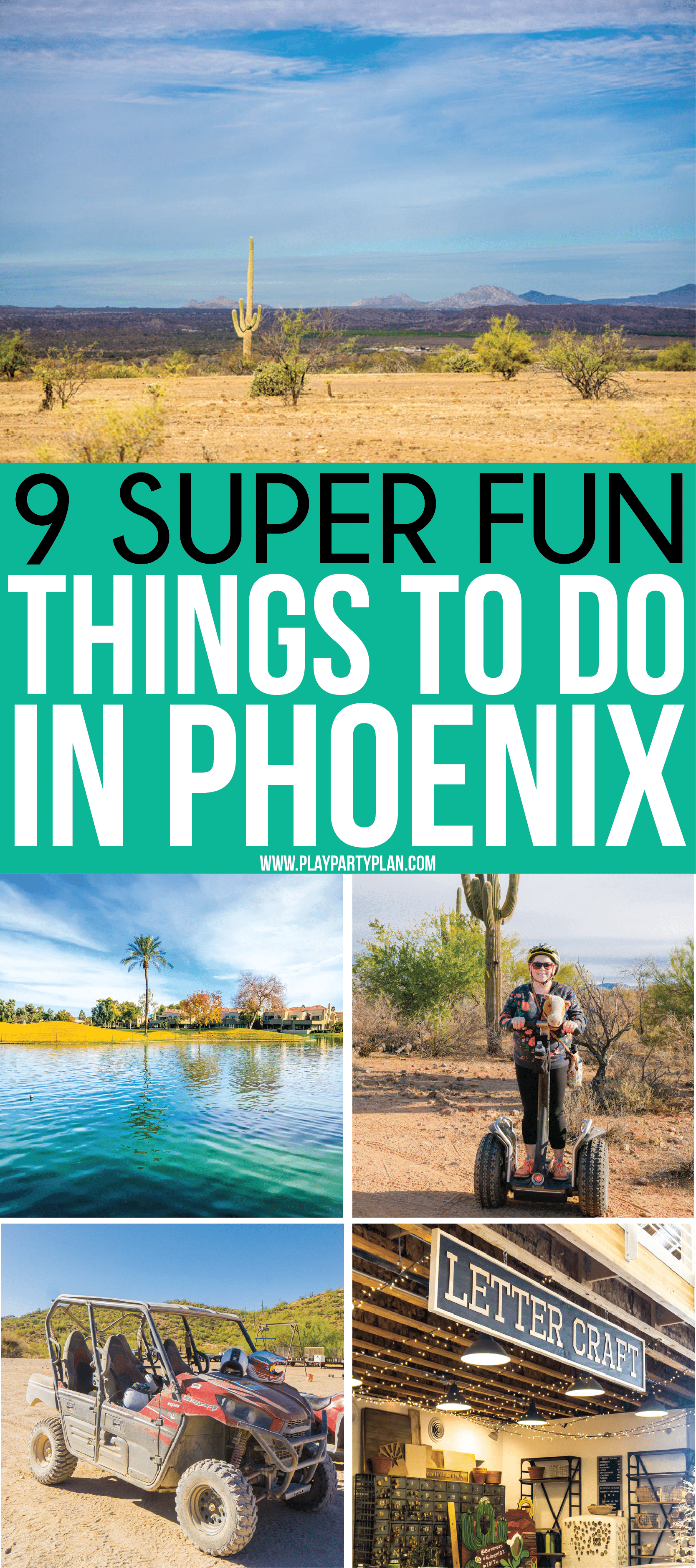 The best things to do in Phoenix Arizona whether you’re living there already or just going on vacation! Great restaurants to try, downtown nightlife to experience, must-see attractions, and of course things to do with kids! The ultimate resource for someone looking for what to do in Phoenix!