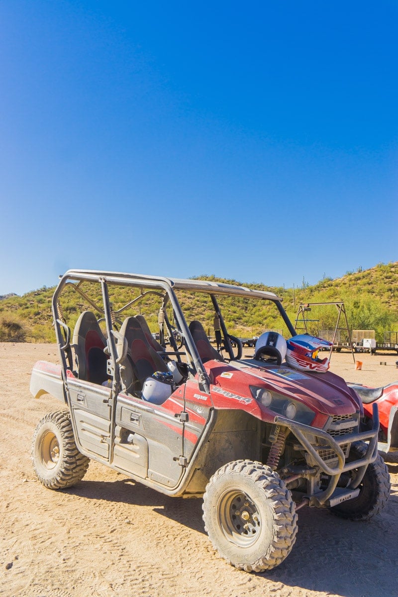 A UTV bike from Outdoor Adventure Fun Phoenix