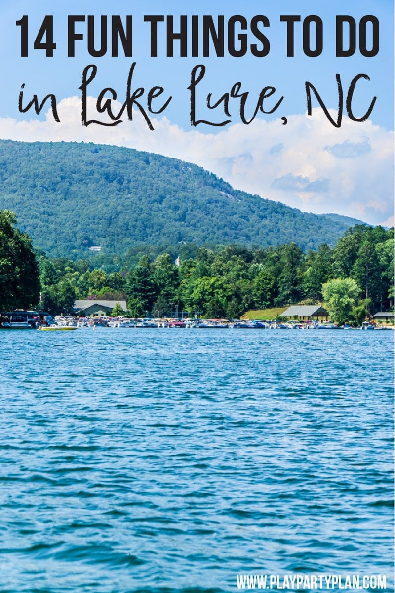 A picture of Lake Lure NC