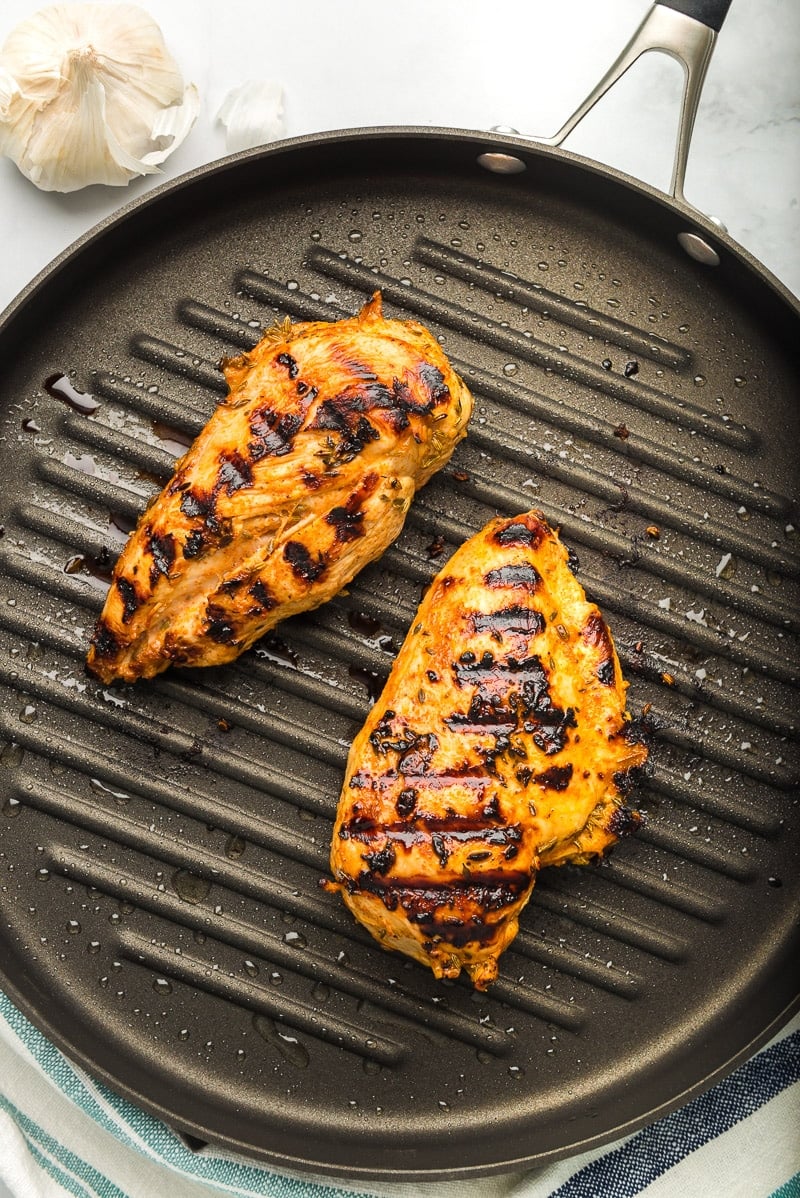 Grilling chicken for white bean chicken chili