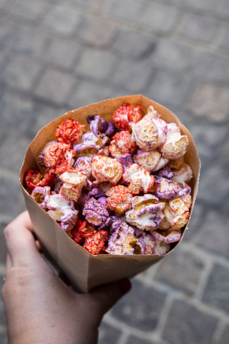 Popcorn makes one of the best Disneyland snacks