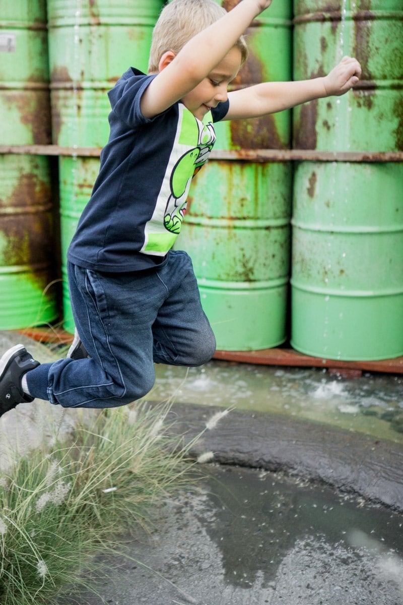 Getting ready for kindergarten can be as hard as jumping off a cliff