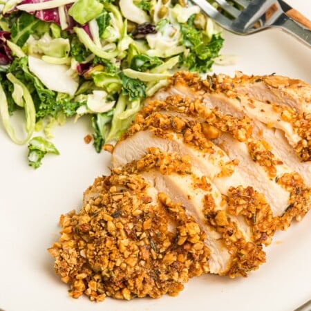 Cut up almond chicken