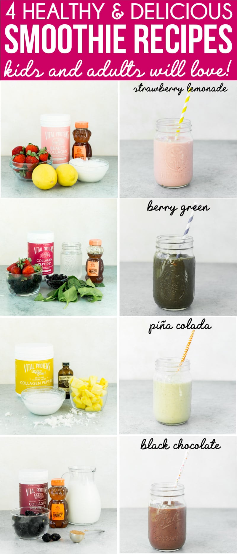 Top 66+ imagen good and healthy smoothie recipes - abzlocal fi