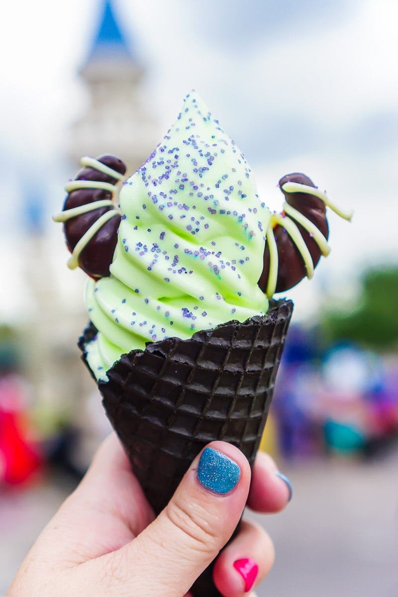 Maleficient Cone at Storybook Treats at Mickey's Not So Scary Halloween Party