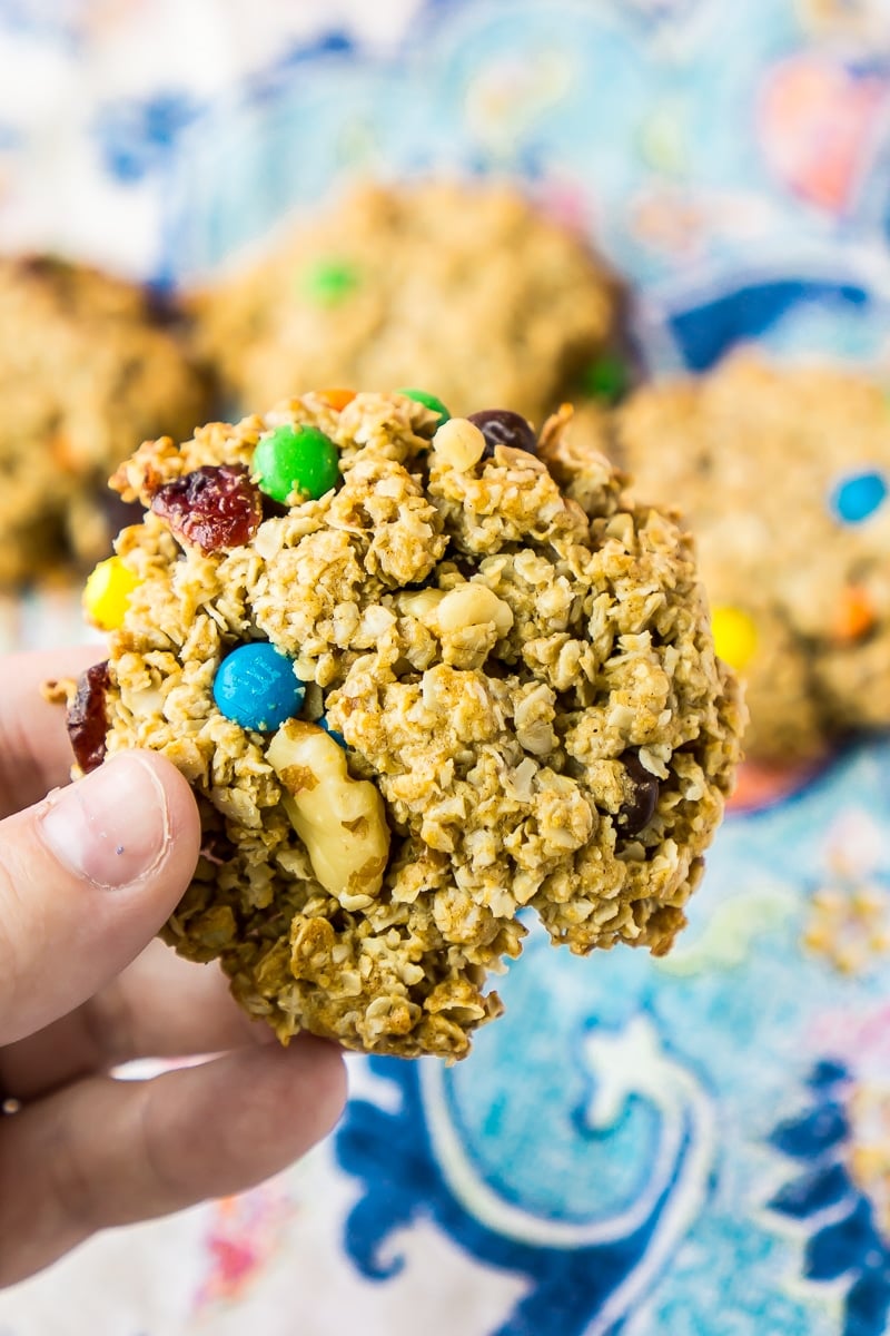 Adding too many ingredients can make breakfast cookies crumble