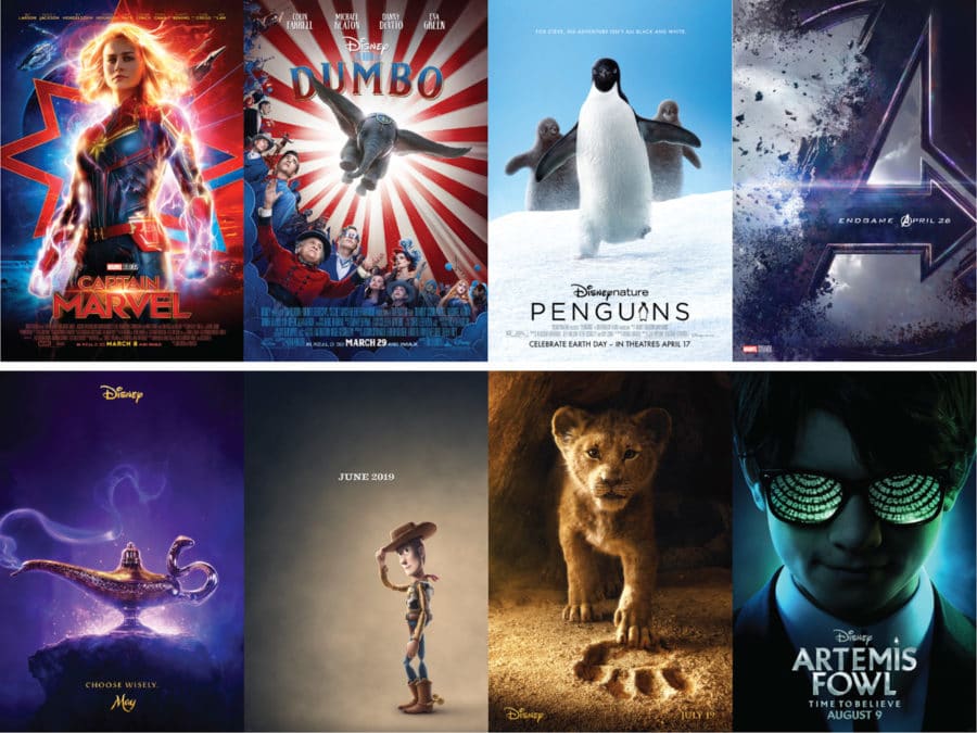 Disney movies list of Disney movies coming out in 2019