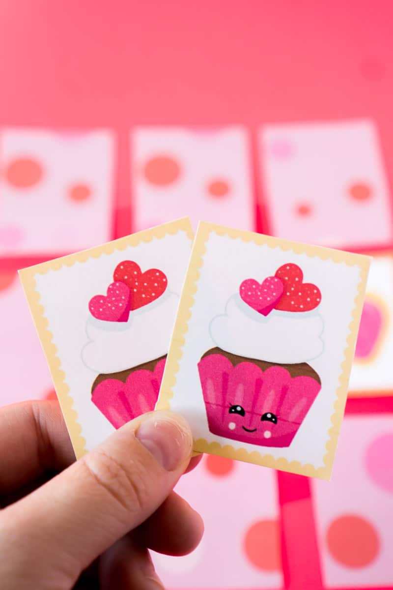 A match found in this Valentine's Day memory game