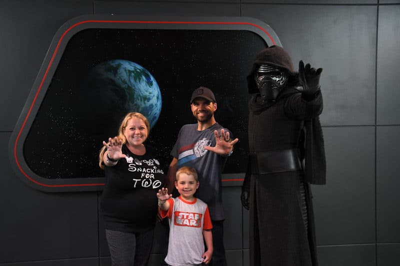 Kylo Ren Greeting at Disney After Hours