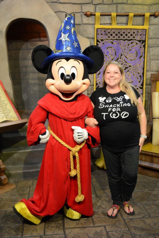 Mickey greeting at Hollywood Studios After Hours