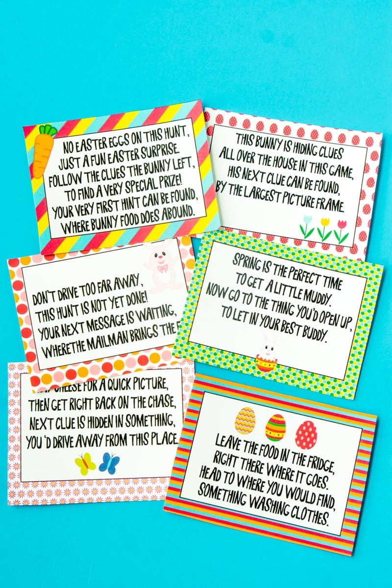 Birthday Scavenger Hunt