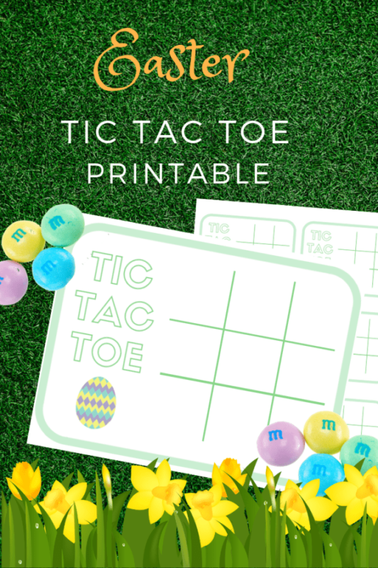 Tic tac toe and other Easter activities