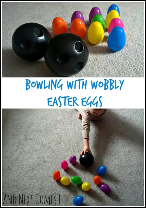 egg bowling and other Easter activities