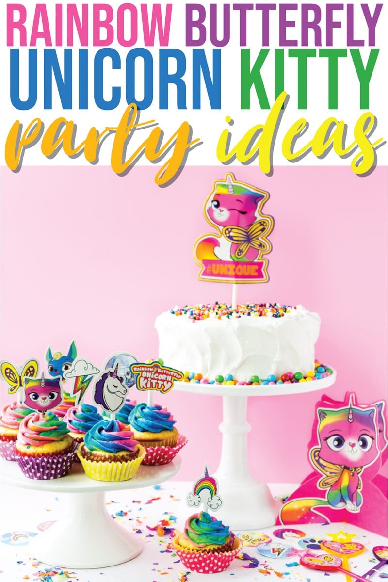 Rainbow Birthday Party Ideas - A Pretty Celebration