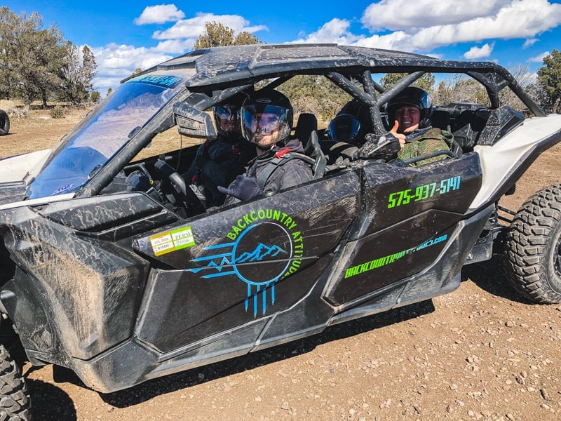 An OHV tour in Ruidoso New Mexico