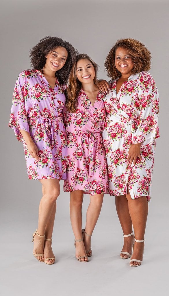 DIY bridesmaid robes