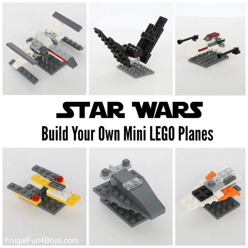 Tutorial to make your own jet fighters for Star Wars Day