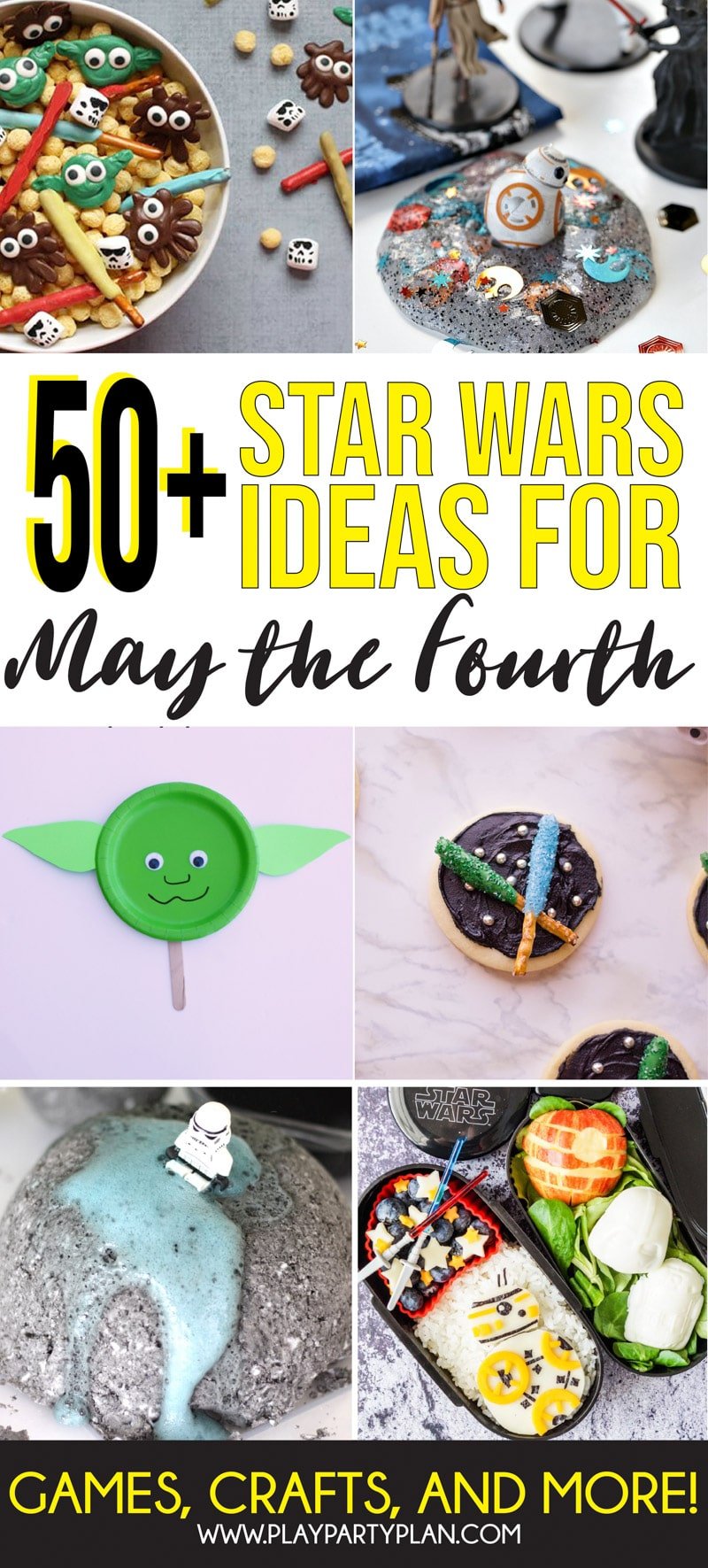 The best Star Wars Day ideas with everything from party ideas to crafts and more! Tons of great ways to celebrate May the Fourth!