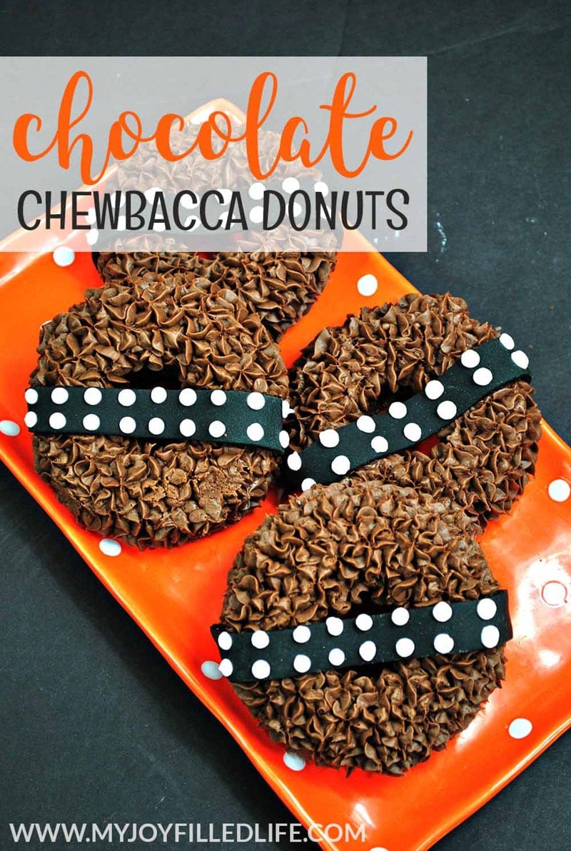 Chewbacca donuts to say may the fourth be with you