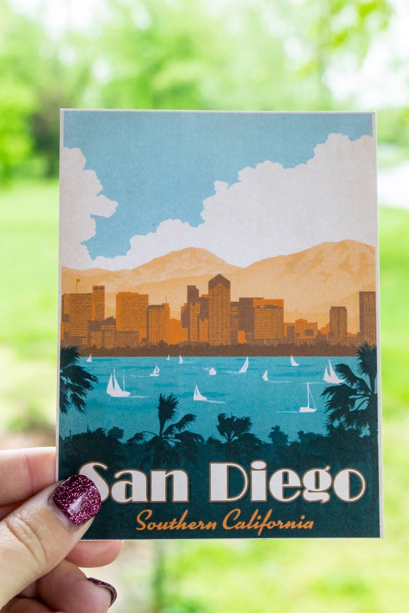 A destination card from Pack Up and Go