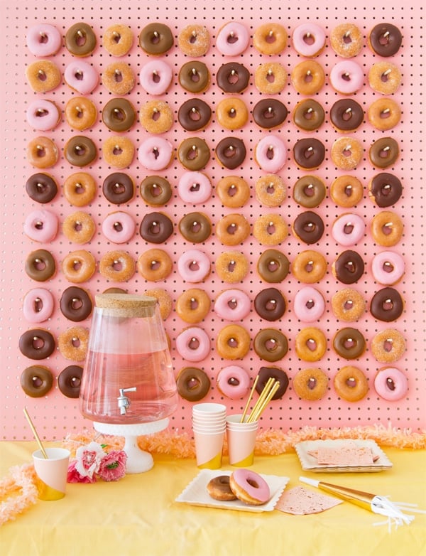 Donut party food display