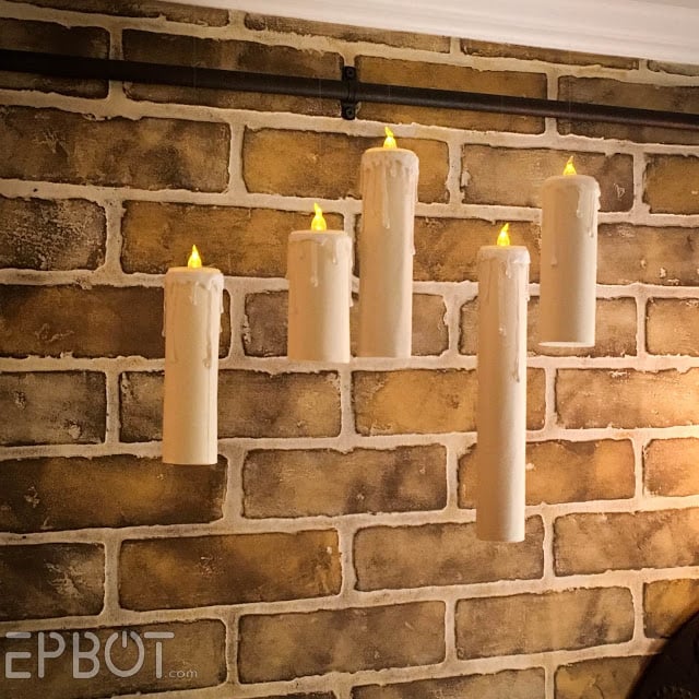 Use these floating candles for Harry Potter party games