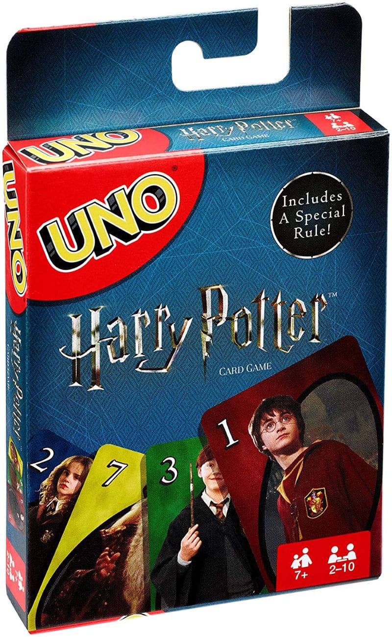 Harry Potter board game of classic Uno