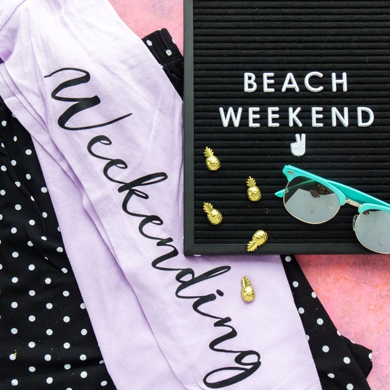 Weekending PJs for a beach weekend