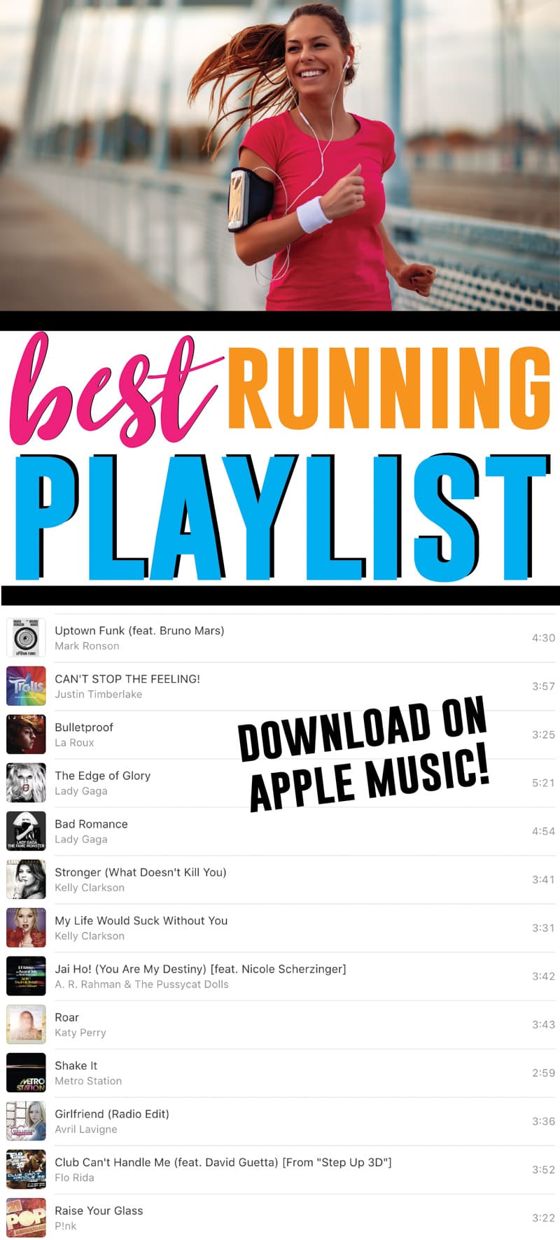 The ultimate upbeat running playlist! Full of everything from country to rock and the best hip hop and pop songs from the 90s all the way to 2019! The best motivational songs that’ll have you wanting to run fast! Get the Apple Music playlist now!