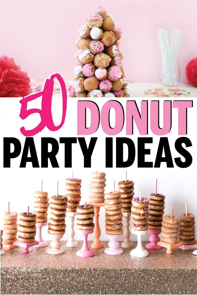 Donut Themed Donut Birthday Party Ideas