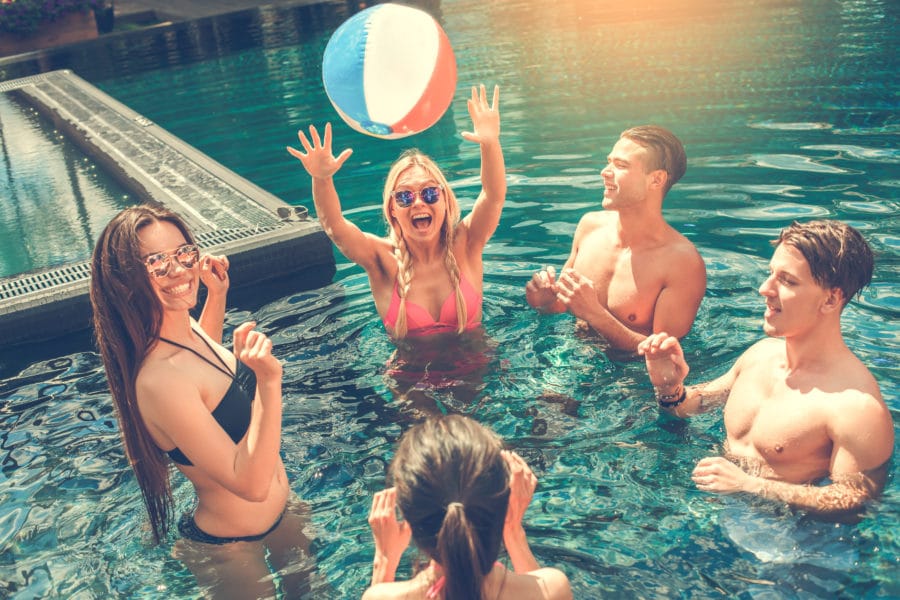 Adult Swimming Pool Games