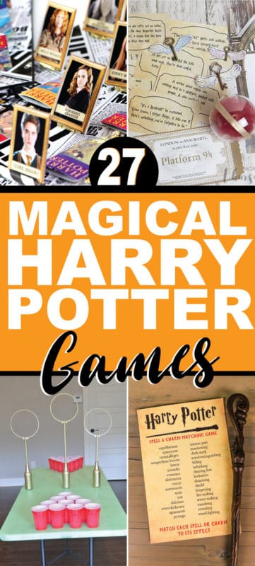 27 Magical Harry Potter Games for Any Age - Play Party Plan