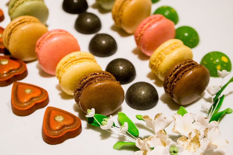 Plate of dessert at a Disney World restaurant