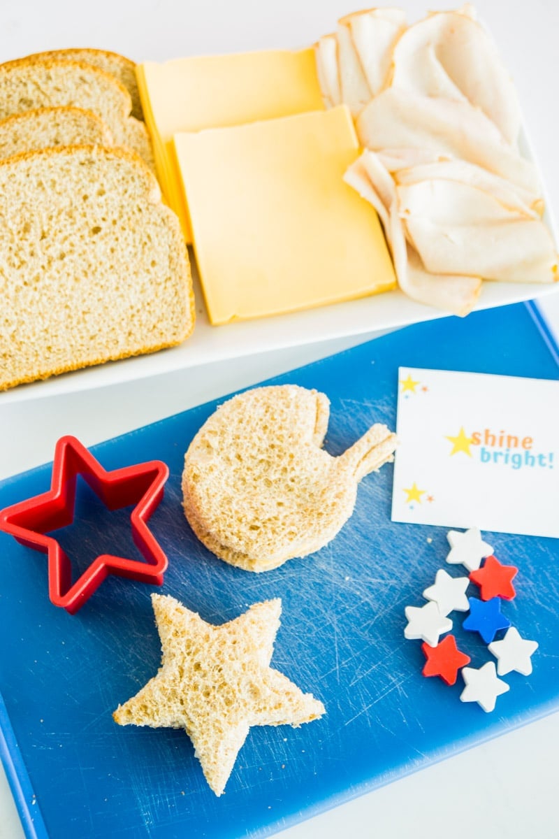 Star-Themed Lunch for Kids, Fun School Lunch Idea