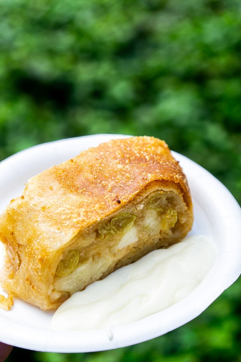 Apple strudel can be skipped during Epcot Food and Wine Festival