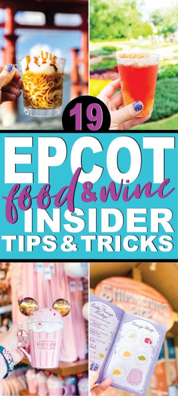The ultimate guide to the Epcot food and wine 2019 festival! Full menu, concert lineup, tips and tricks, and more! Everything you need to check out the Disney food and wine festival this year!