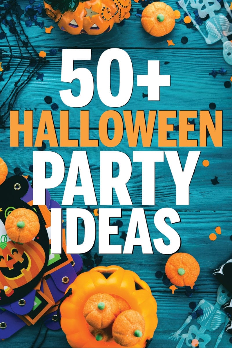 The best collection of Halloween party ideas for all ages - adults, kids, and teens!