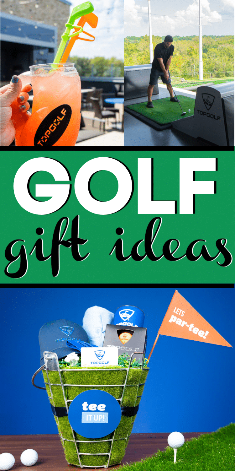 Fun golf gifts for men or women! Everything from a DIY golf gift basket to cool personalized gifts for him!