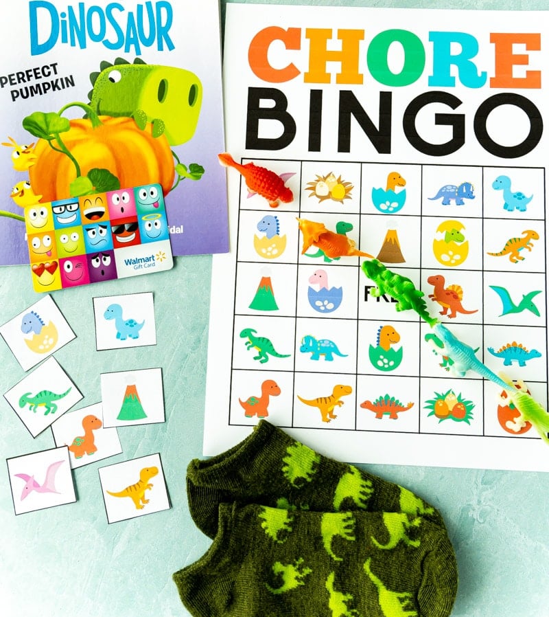 printable chore chart bingo cards