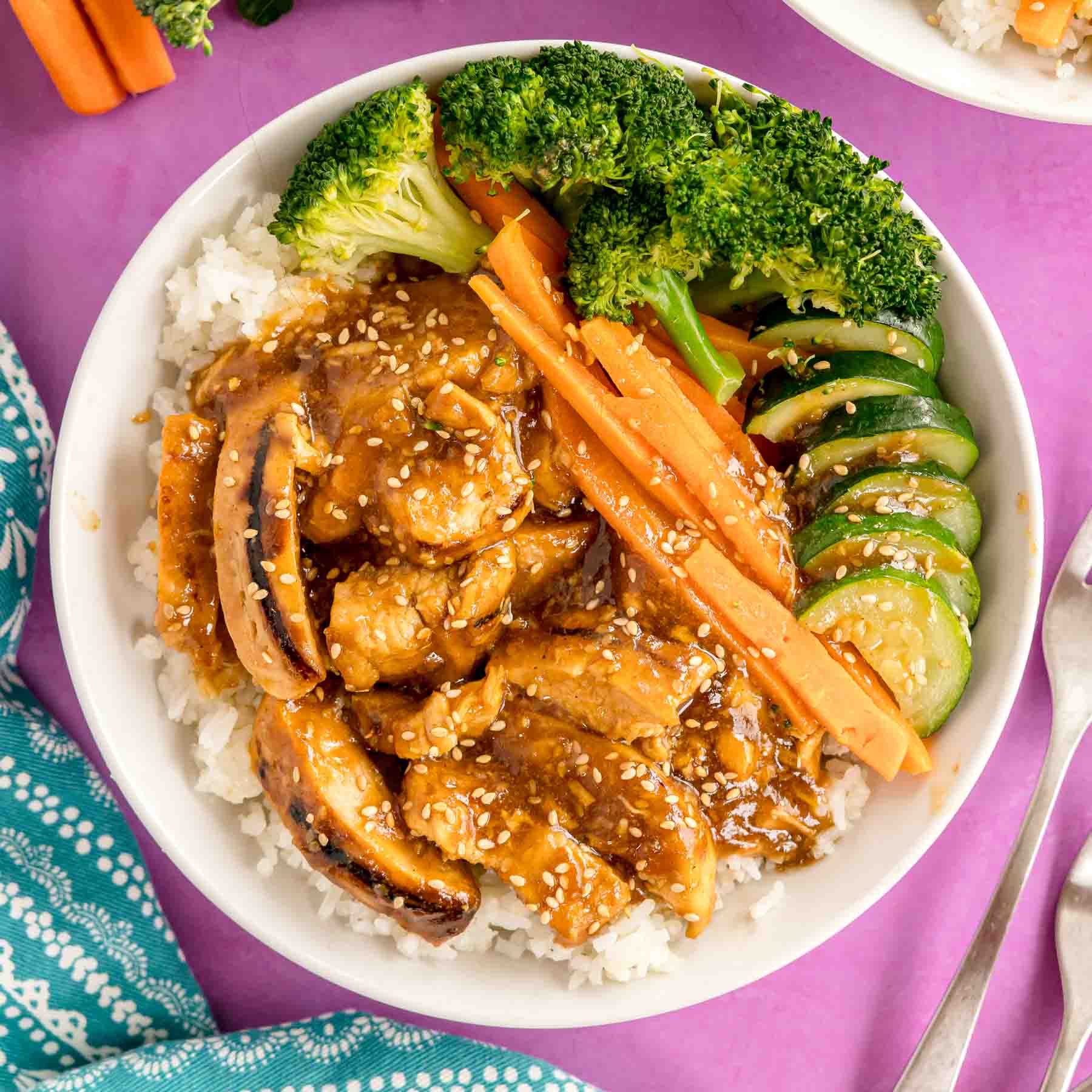 Easy Chicken Teriyaki Bowl Recipe